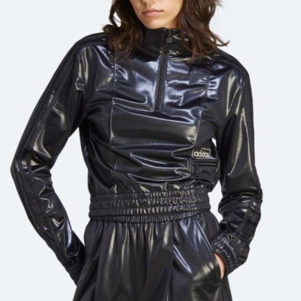 Adidas mid zip jacket